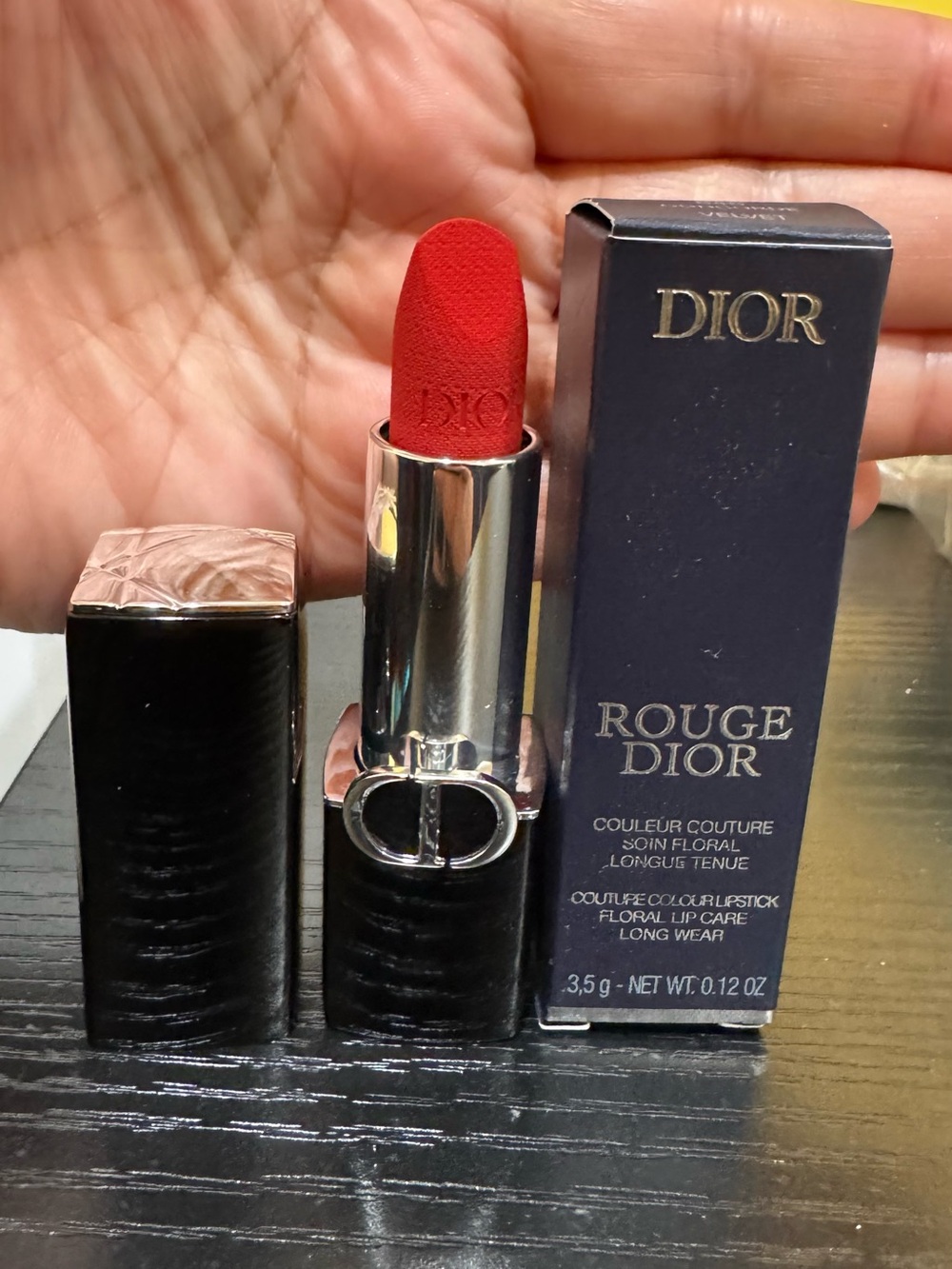 Dior Rouge Dior Velvet Lipstick - shade 846 Concorde full size brand new in box